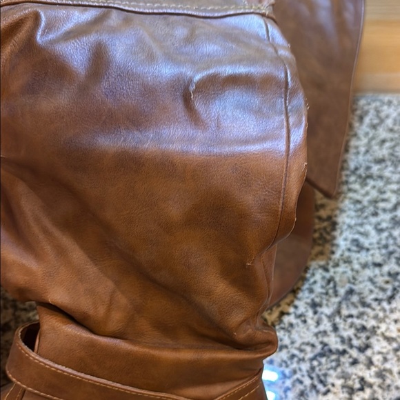 Women's Brown Slouch Boots / size 9/ has some ware check photos - Picture 6 of 9